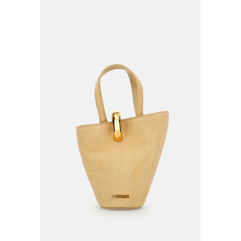 JACQUEMUS Bags Beige Leather - Women