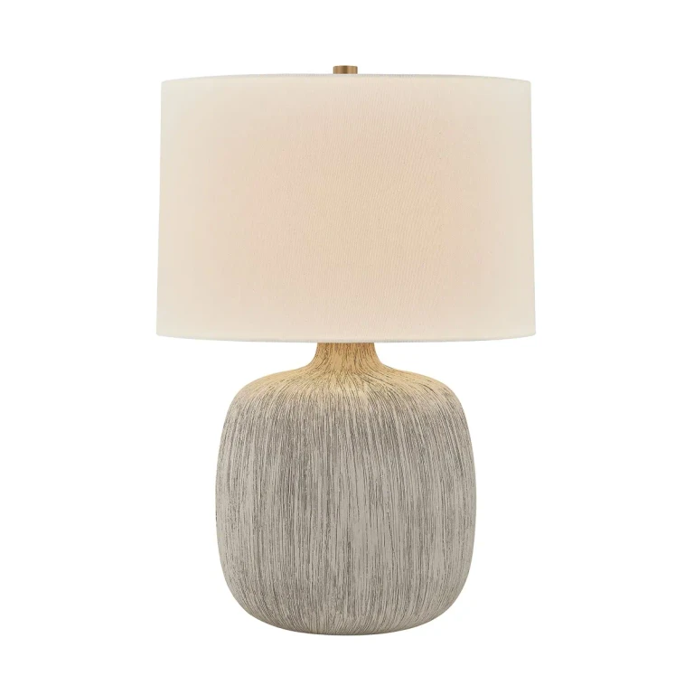 Patina Brass Table Lamp from the Keagan Collection
