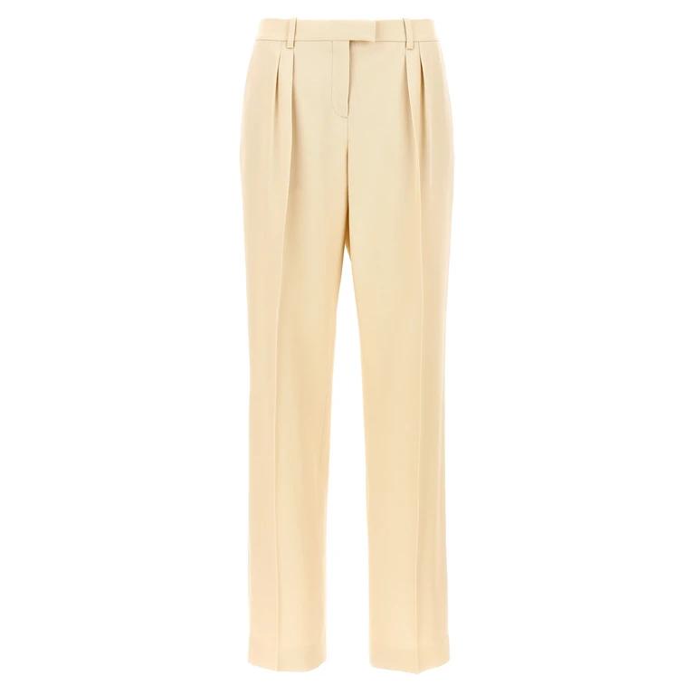Tom Ford Beige Silk Dress Pants - Women