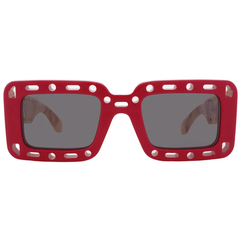 Off-White Atlantic Full Smoke Pilot Unisex Sunglasses OERI025 2507 52