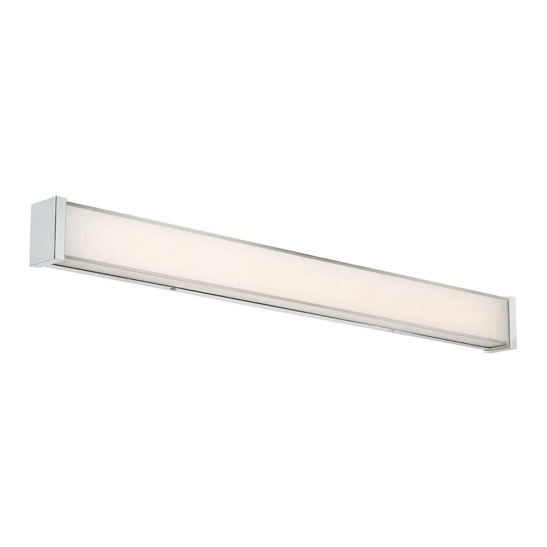 WAC Lighting 120V Svelte 34" LED Wall Sconce in Chrome - WS-7334-CH