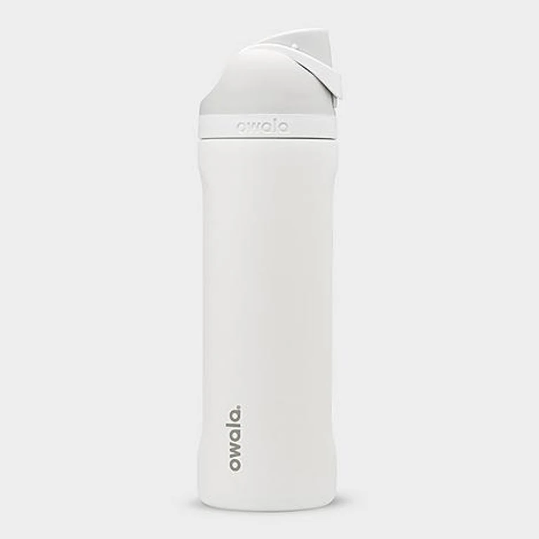 Owala FreeSip Water Bottle (24 oz) in Shy Marshmallow