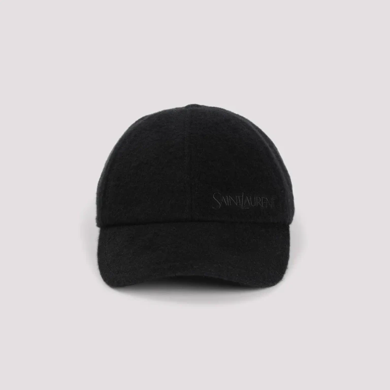 Saint Laurent Vintage Logo Embroidered Baseball Cap
