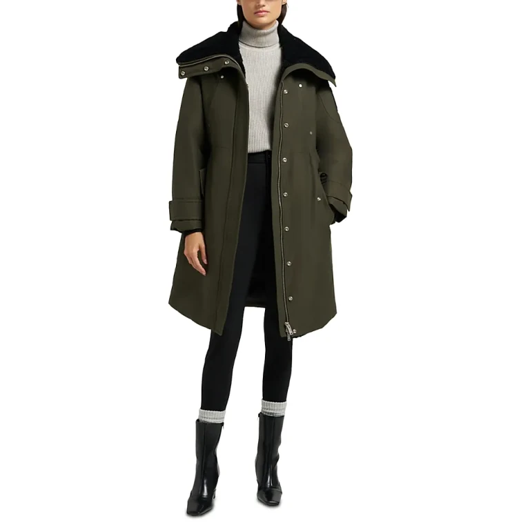 Moose Knuckles Storm Shearling Lined Parka