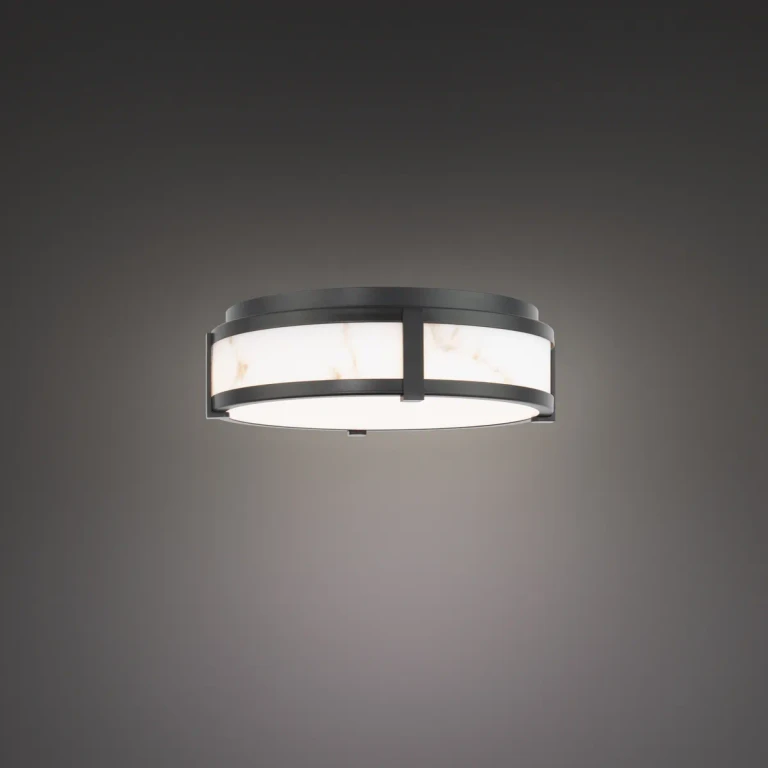 Black LED Flush Mount from the Constantine Collection