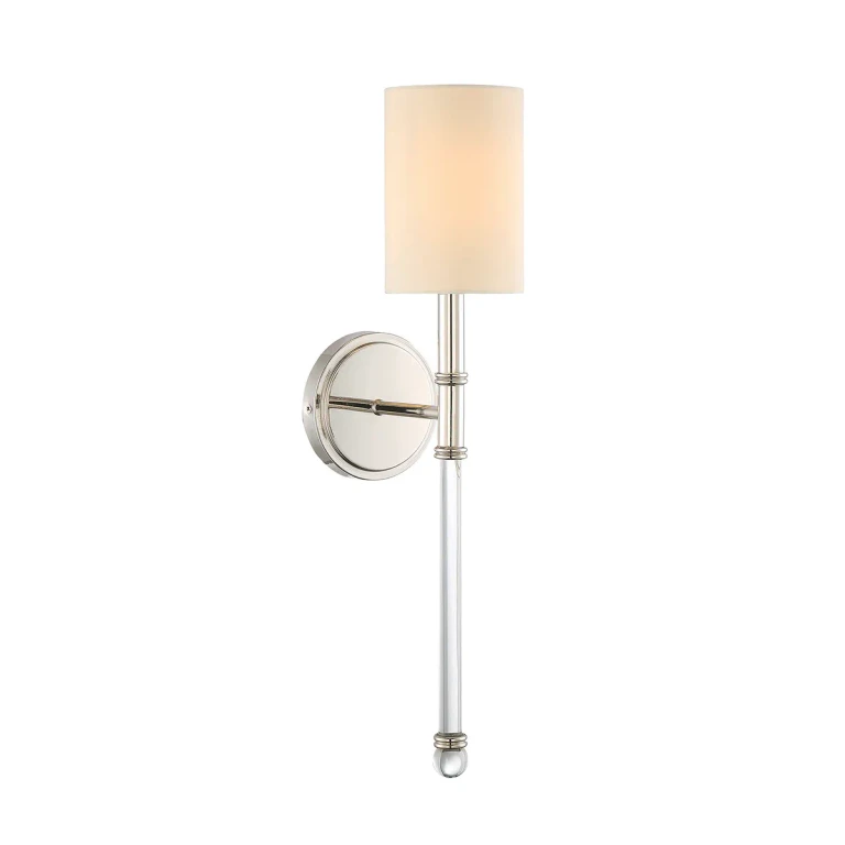Savoy House Fremont Wall Sconce in Polished Nickel - 9-101-1-109