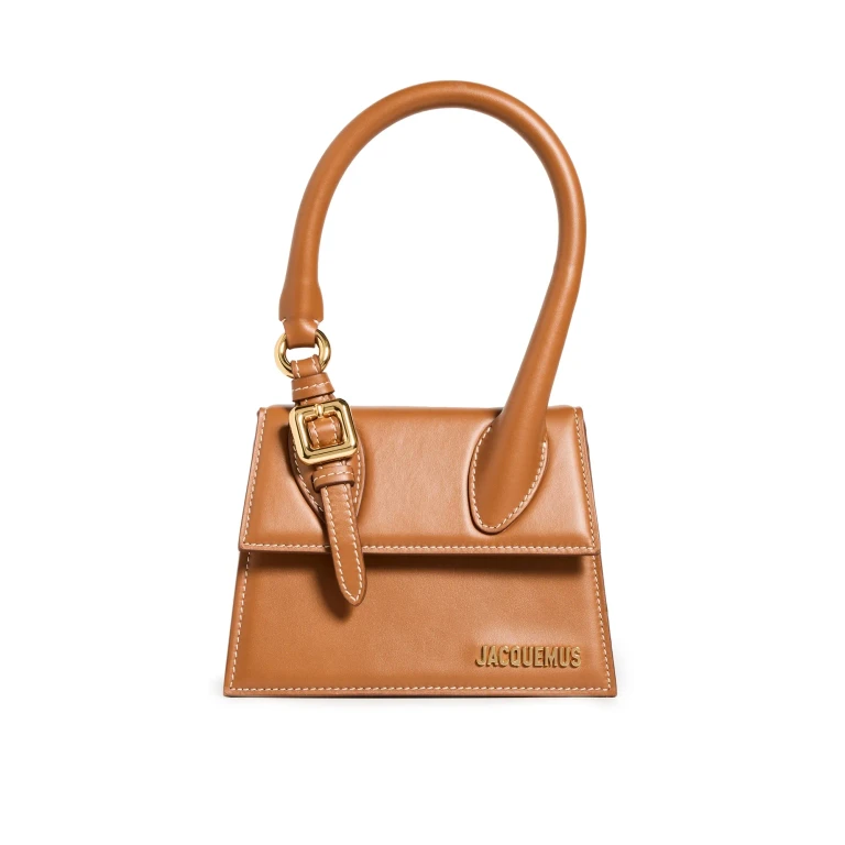 Jacquemus Le Chiquito Moyen Boucle 手提包 浅棕色