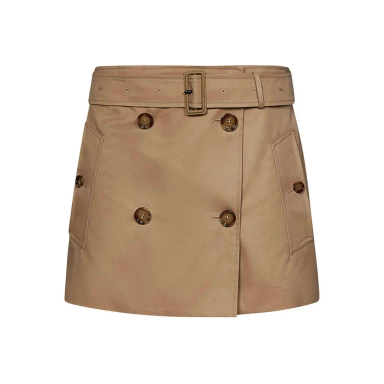 Burberry Mini Jupe - Beige