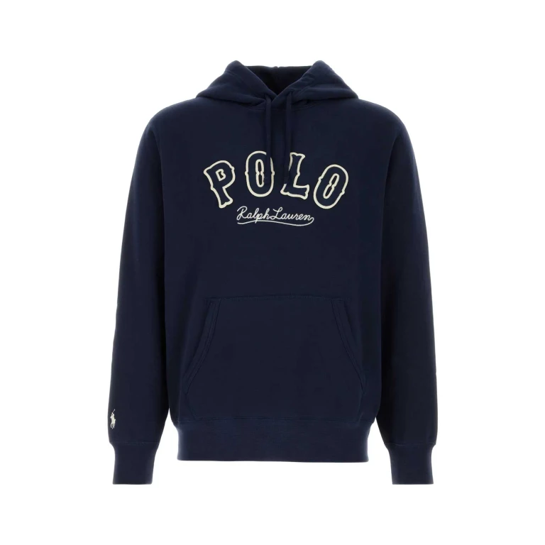 Valentino Garavani Navy Blue Cotton Sweatshirt
