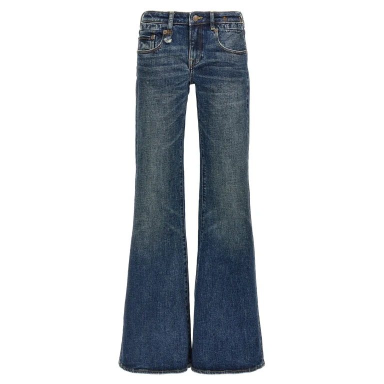 R13 overflow Boy Flare Jeans