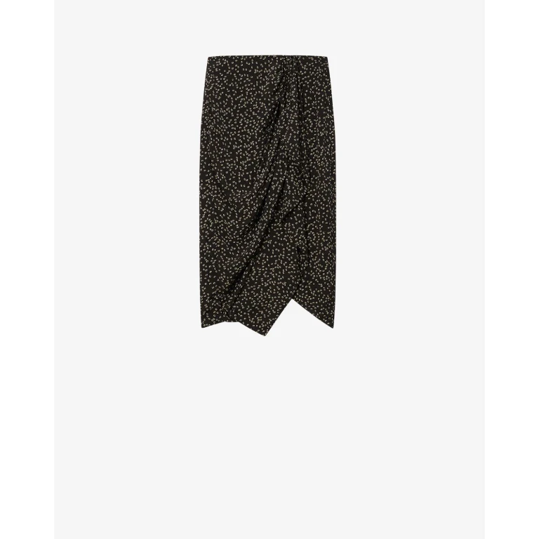 Jupe Zaine - Femme - Noir - Taille 34 - Marant Étoile