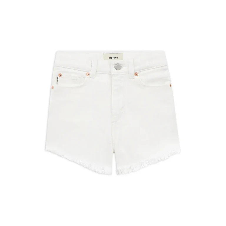 DL1961 Girls' Lucy Cutoff Shorts - Little Kid