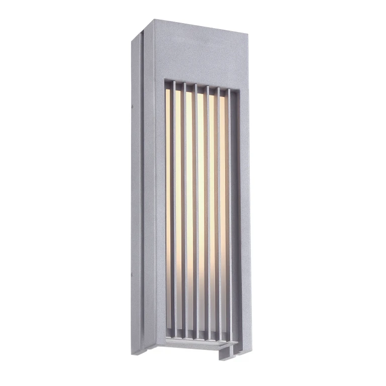 George Kovacs Midrise 22" Wall Sconce in Sand Silver