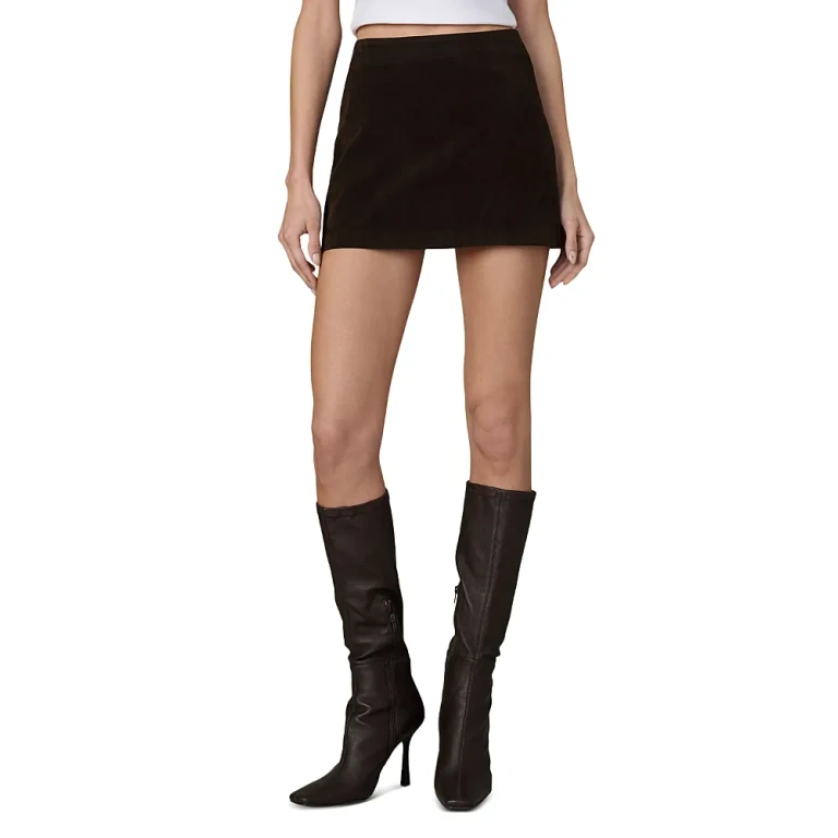 Joe's Jeans The Faux Suede Mini Skirt