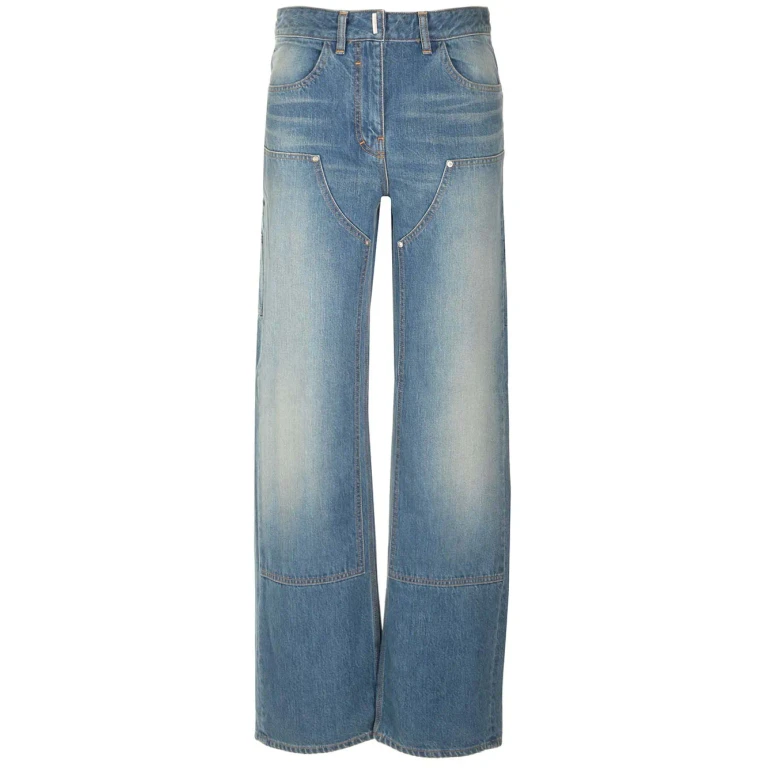 Givenchy 阔腿牛仔裤（带贴花）