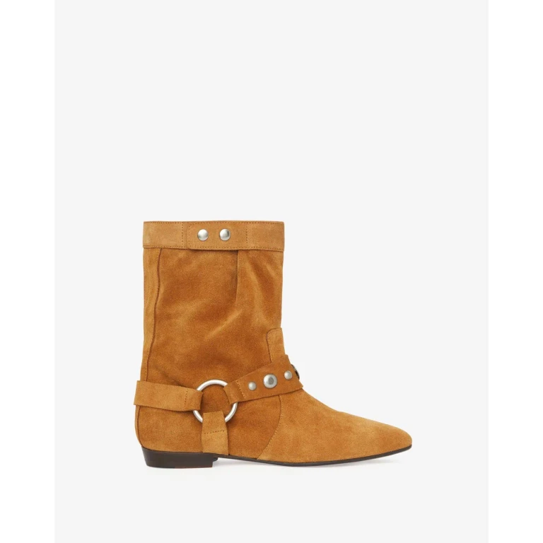 Boots Stania - Femme - Cognac - Taille 36 - Isabel Marant