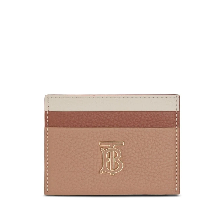 Burberry Ladies TB Tri-Tone Card Case