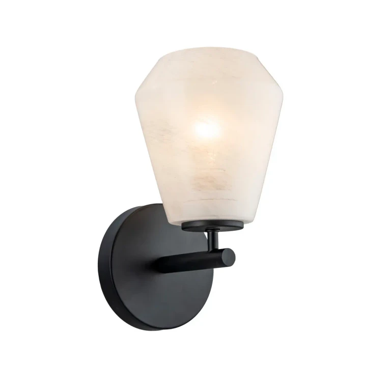 Black Wall Sconce from the Brooke Collection
