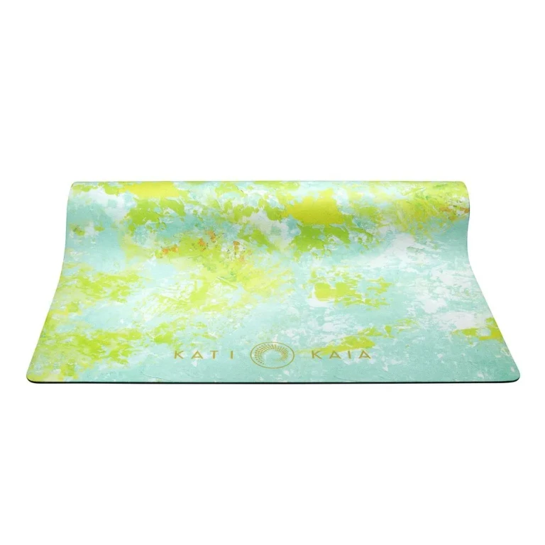 Nephele Artistry Lime Gallery Yoga Mat