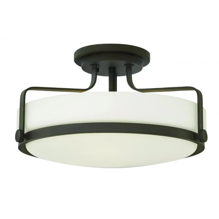 Oil Rubbed Bronze LED Flush Mount from the Harper Collection