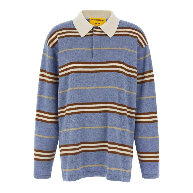 Guest in Residence striped Rugby Polo Shirt