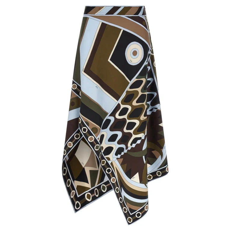 Printed Pencil Skirt (6HJW016H849016)
