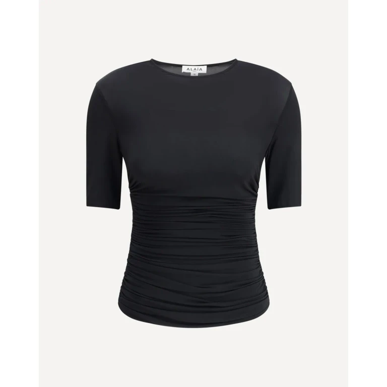 ALAÏA T-shirt Plissé Femme 38