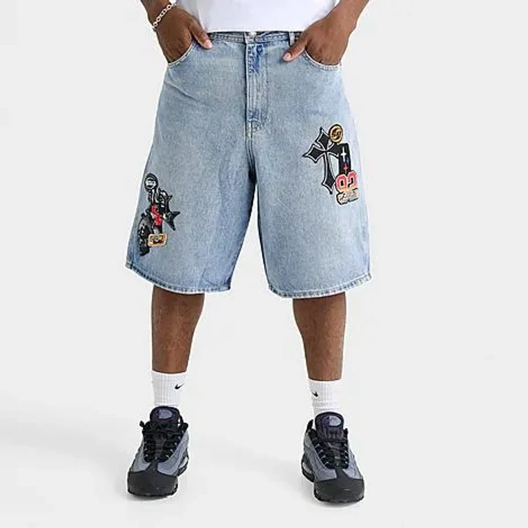 Supply & Demand Men's Mesa Denim Shorts in Indigo Size: Small