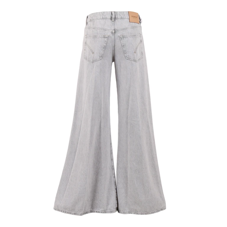 Dondup MARLEN PANTS Grey Cotton Jean - Women