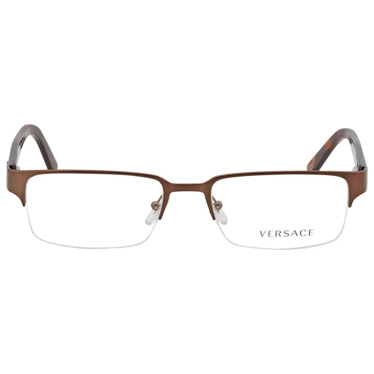 Versace Demo Rectangular Mens Eyeglasses VE1184 1269 53