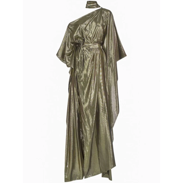 Taller Marmo Maxi Robe - Or