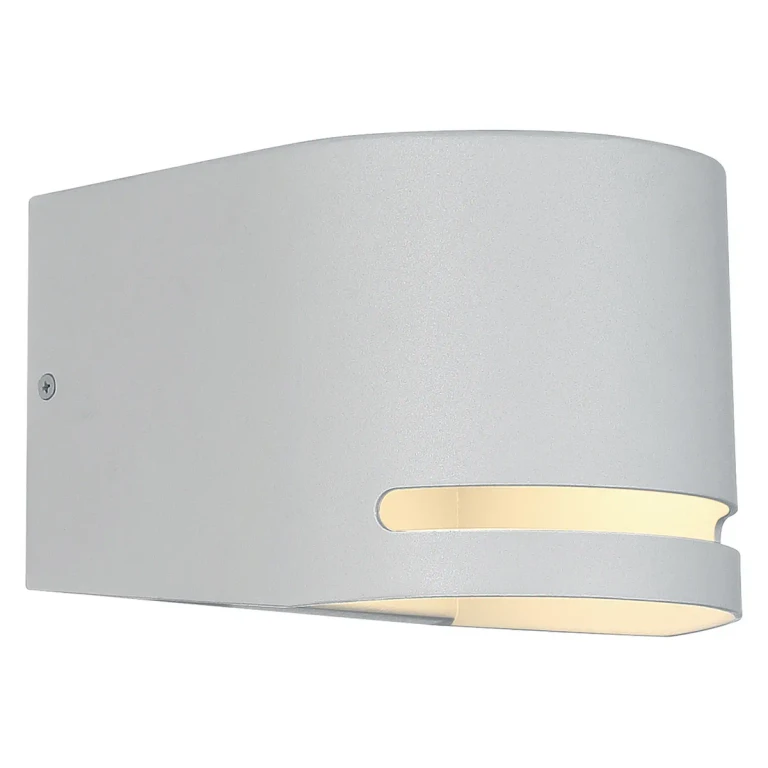 Satin LED Outdoor Wall Mount from the Vivre Collection