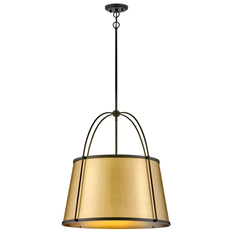 Black LED Pendant from the Clarke Collection