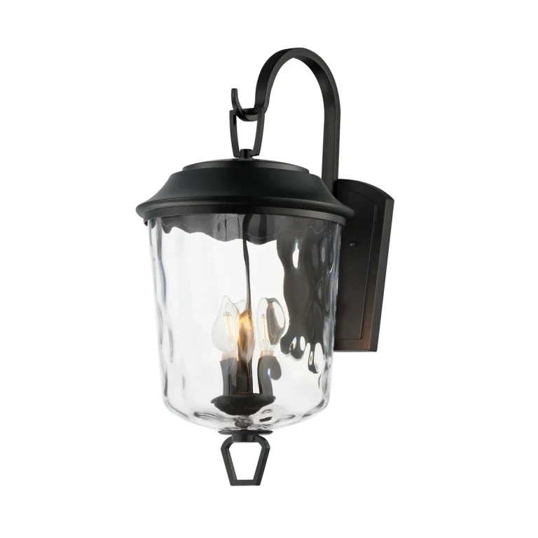 Dark Bronze Outdoor Wall Sconce from the Prescott Collection