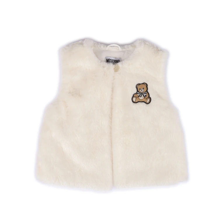 Moschino Vest White Polyester