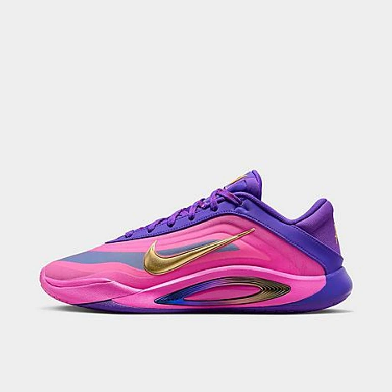 Nike Women's A'One A'ja Wilson Basketball Shoes in Fierce Purple/Hyper Violet/Hyper Magenta Size: 5.0