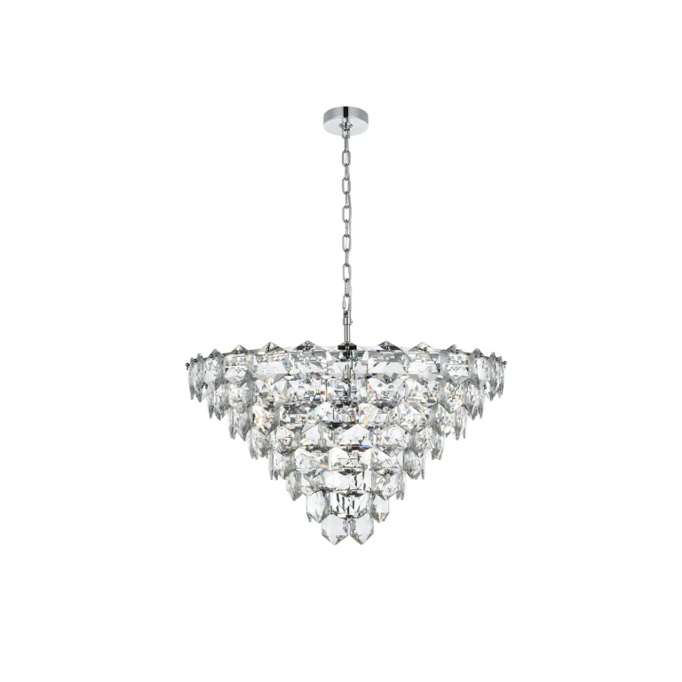 Chrome Chandelier from the Adaline Collection