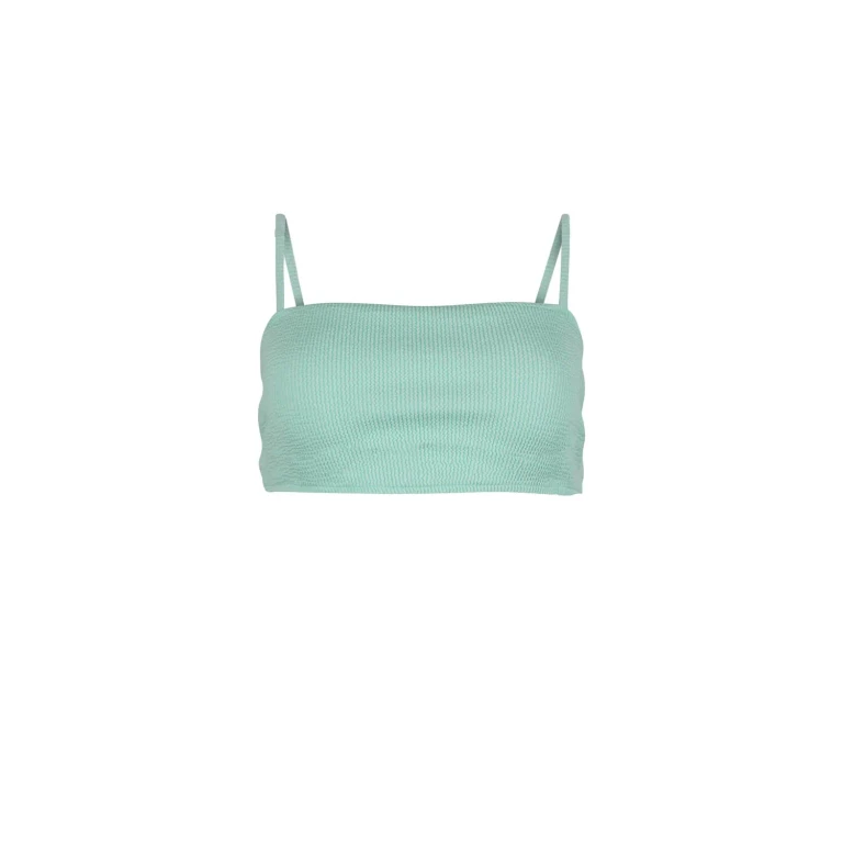 Mila Bandeau Bikini Top With Straps