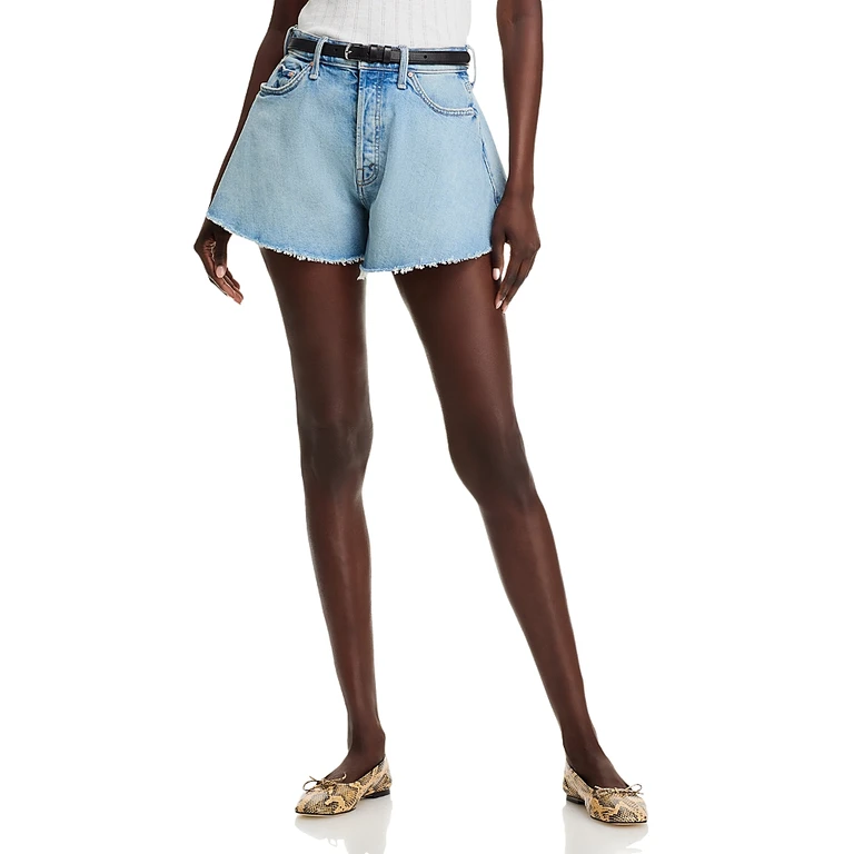 MOTHER The Flutter Fray Jean Shorts I Confess 27