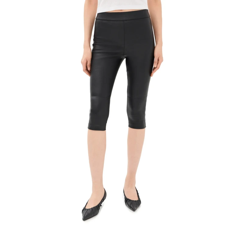 SPRWMN Leather Capris Black M