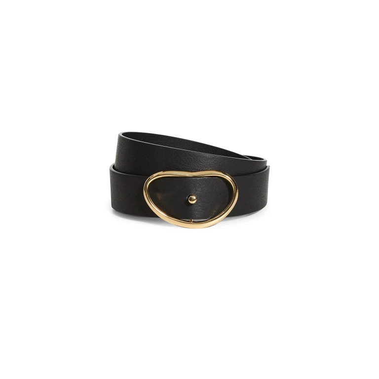 Lizzie Fortunato Wide Georgia Belt Black XS/S
