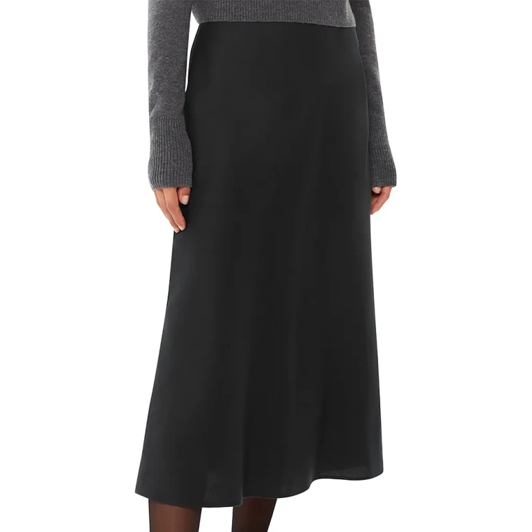 Whistles Louise Bias Cut Skirt