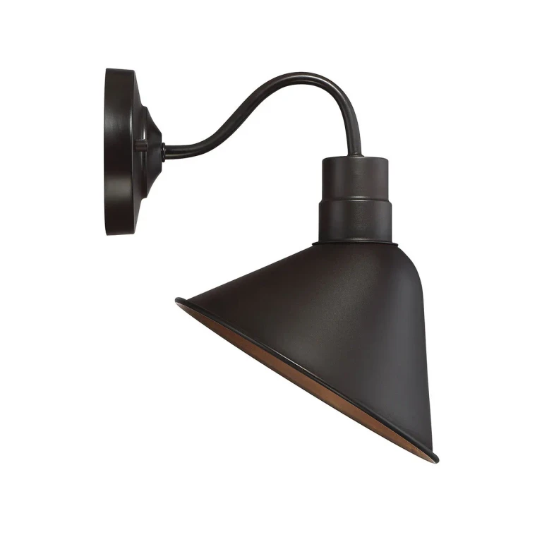 Trade Winds Josiah 1-Light Outdoor Wall Lantern in Oil Rubbed Bronze - TW52261ORB