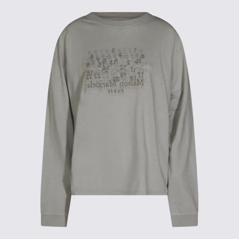 Maison Margiela Grey Cotton T-shirt
