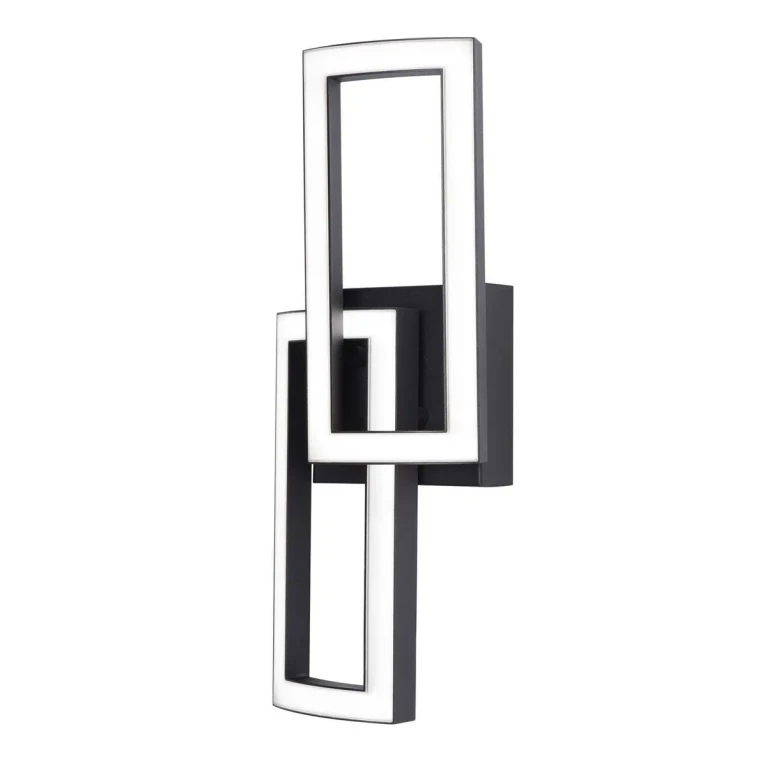 Black LED Wall Sconce from the Sia Collection