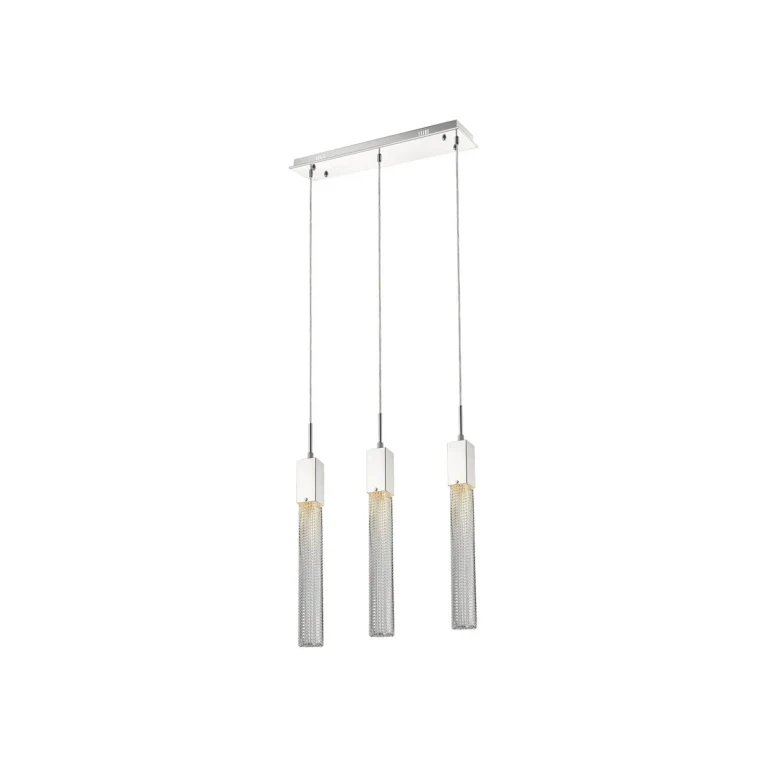 Boa 3-Light Pendant in Polished Chrome