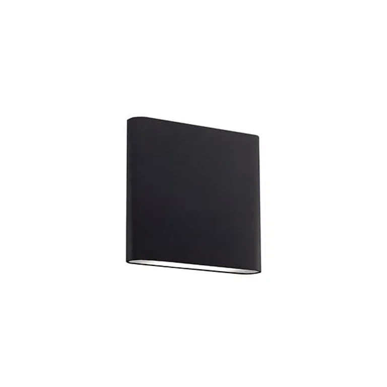 Slate LED Wall Sconce in Black