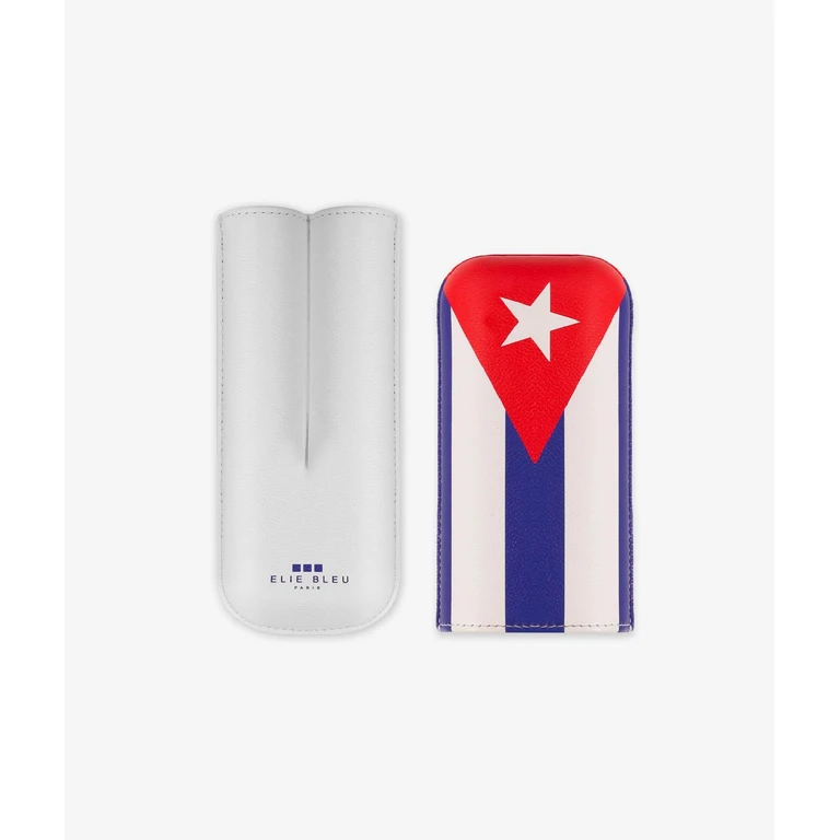 Larusmiani Cigar Holder Cuban Flag White Fumatori - Unisex