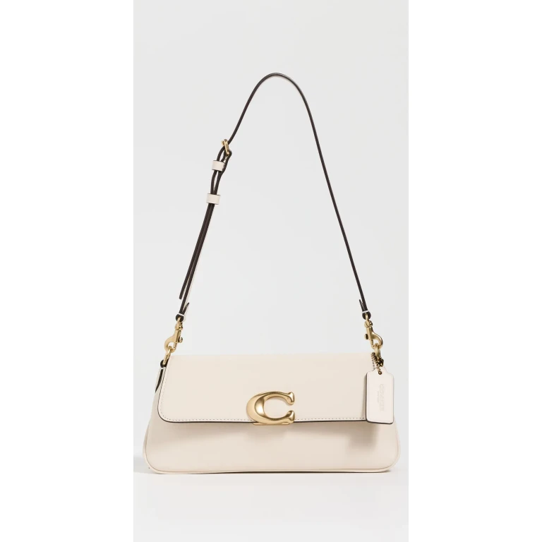 Coach Refined Calf Leather Jet Shoulder Bag B4/Black One Size