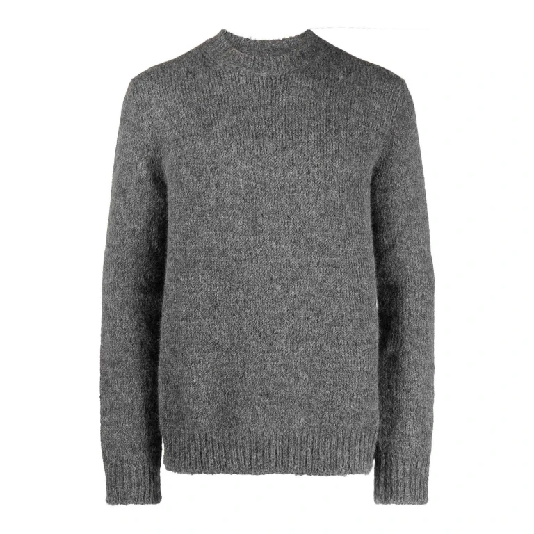 질샌더 크루넥 스웨터 - 블랙